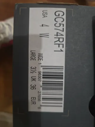 Zapatillas New Balance 574 Gris/Rojo