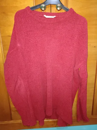 Jersey de punto rojo