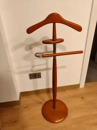 Galán de noche madera y metal