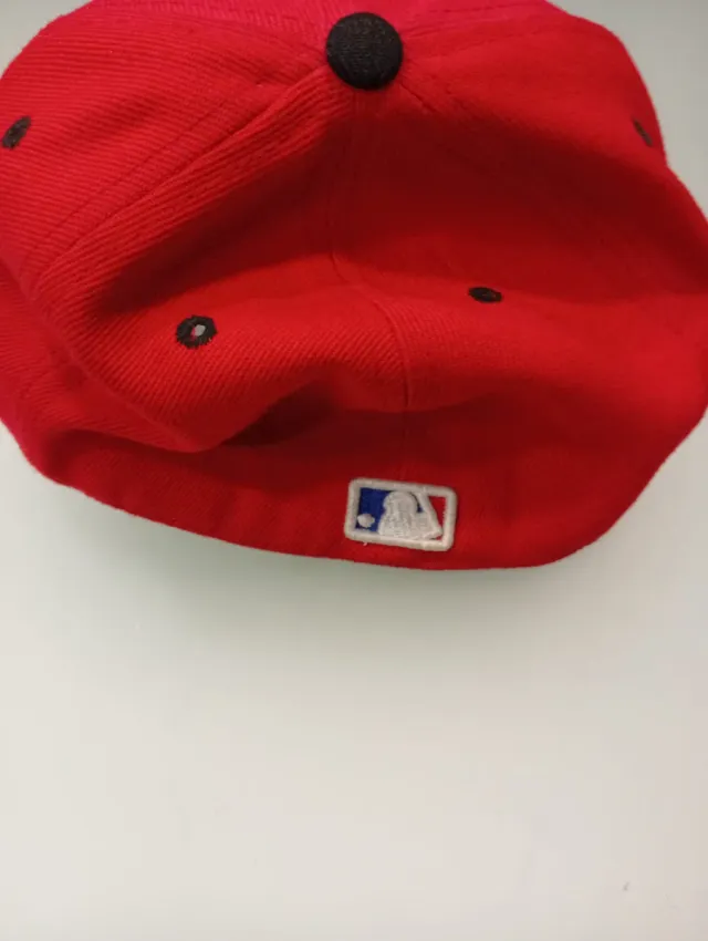 Gorra NY New Era Roja y Negra