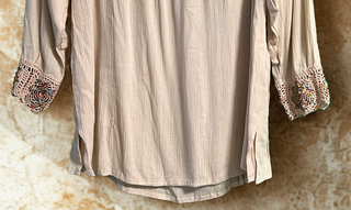 Blusa Huipil Bordada a mano | Estilo Boho