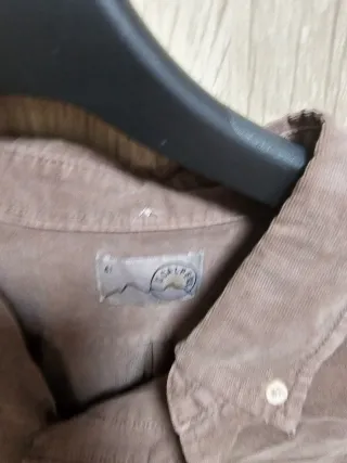 Camisa Scalpers Marrón talla 41