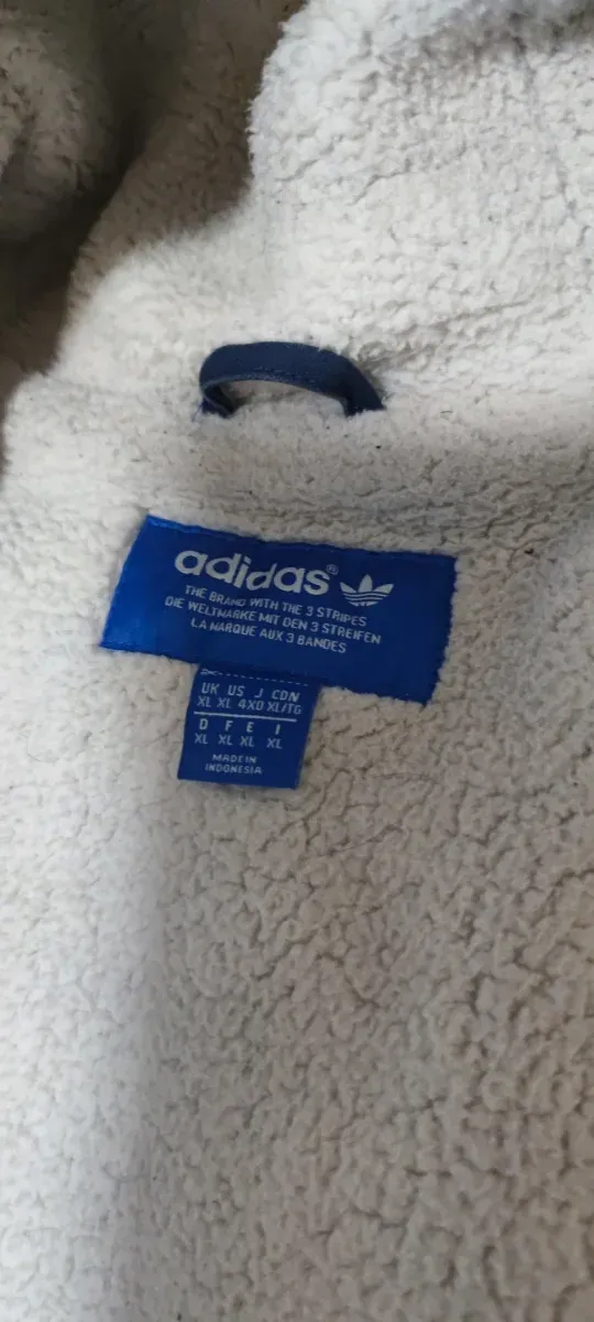 Abrigo Adidas Azul Talla xl