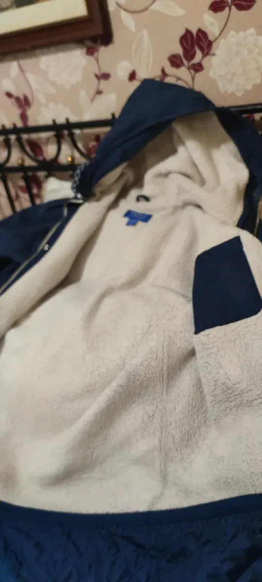 Abrigo Adidas Azul Talla xl