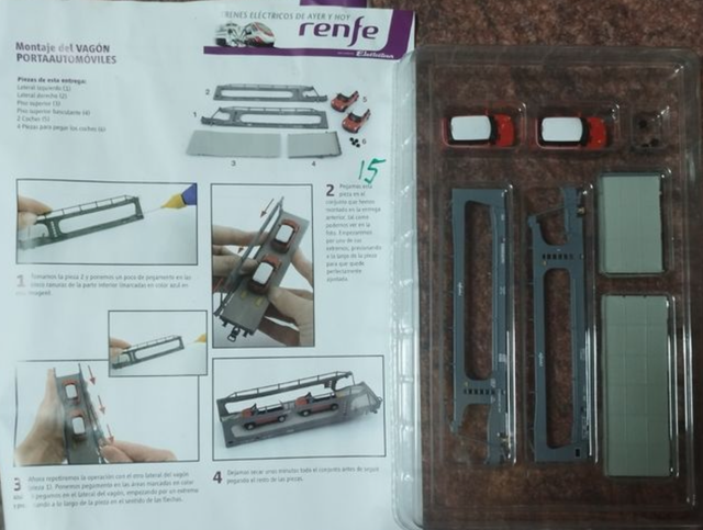 Vagón Transporte Coches Amarillo