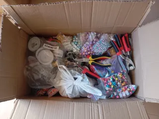 Lote abalorios para pulseras y bisutería