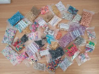 Lote abalorios para pulseras y bisutería