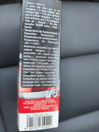 Bombillas led 24v Camion