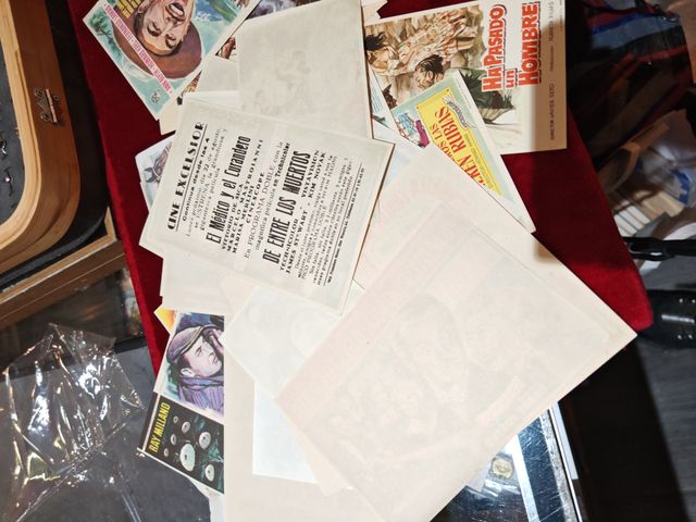 Lote com 50 programas de cinema antigos