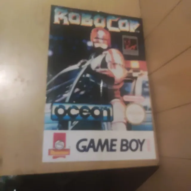 Póster Robocop Game Boy Ocean
