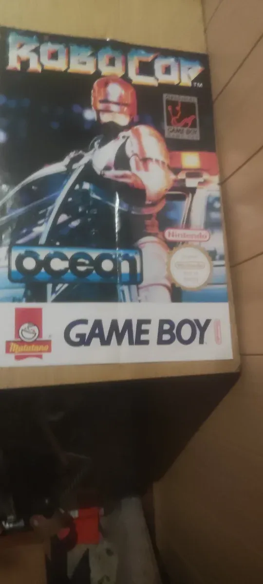 Póster Robocop Game Boy Ocean