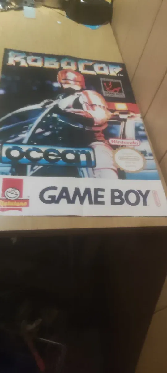 Póster Robocop Game Boy Ocean