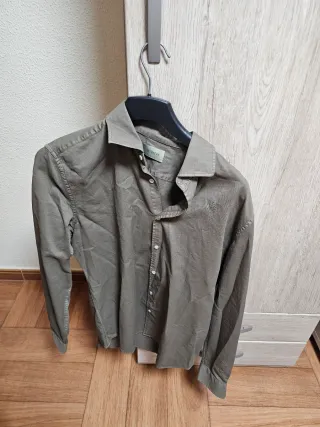 Camisa Scalpers verde oliva talla 41