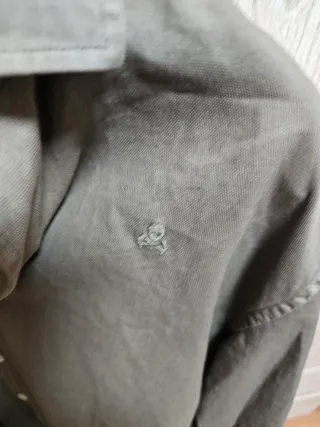 Camisa Scalpers verde oliva talla 41