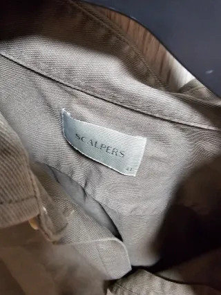 Camisa Scalpers verde oliva talla 41