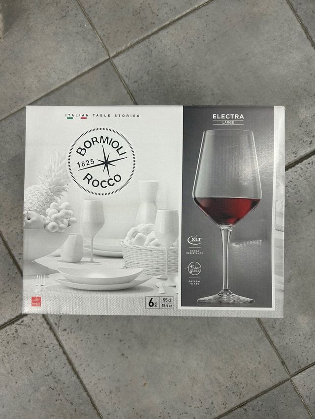 6 Copas de vino Bormioli Rocco Electra