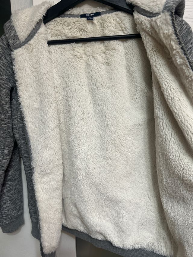 Chaqueta Kiabi niño a gris Talla XS