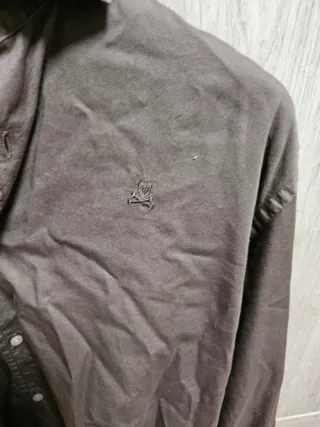 Camisa Scalpers Marrón talla 41