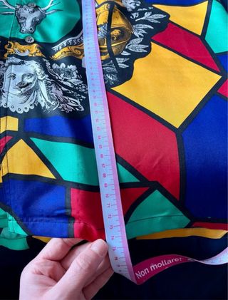 Camicia Timney Fowler Seta Multicolor Vintage