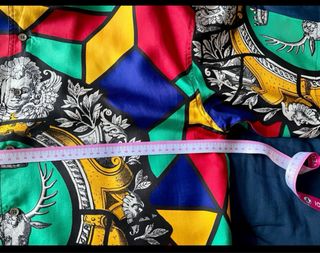 Camicia Timney Fowler Seta Multicolor Vintage