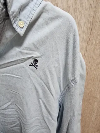 Camisa Scalpers Azul Talla 41