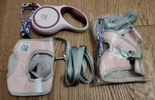 Pettorina e guinzaglio per gatti o piccoli animali