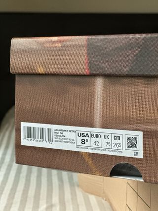 Zapatillas Nike Air Jordan Retro High OG Black Toe