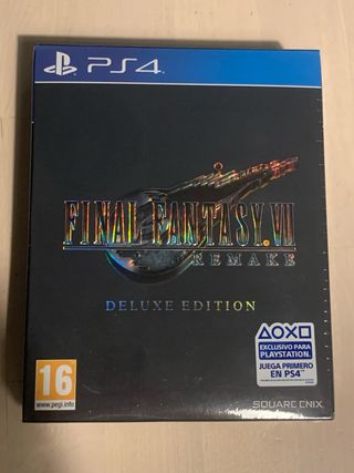 Final Fantasy VII Remake Deluxe Edition PS4