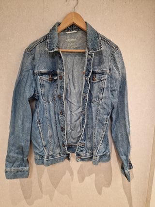 Cazadora vaquera Lefties azul Talla M