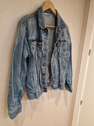 Cazadora vaquera Lefties azul Talla M