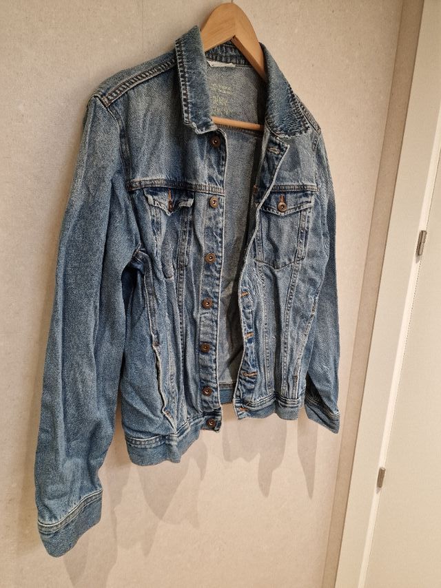 Cazadora vaquera Lefties azul Talla M