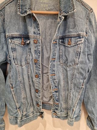 Cazadora vaquera Lefties azul Talla M