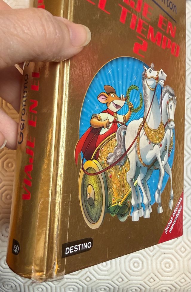 5 Libros Gerónimo Stilton + regalo