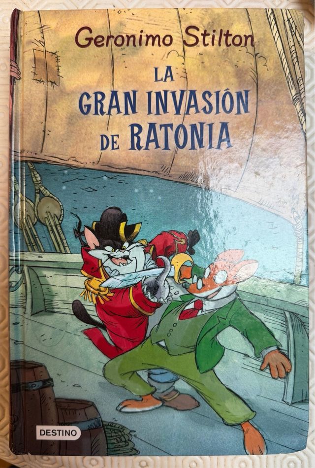 5 Libros Gerónimo Stilton + regalo