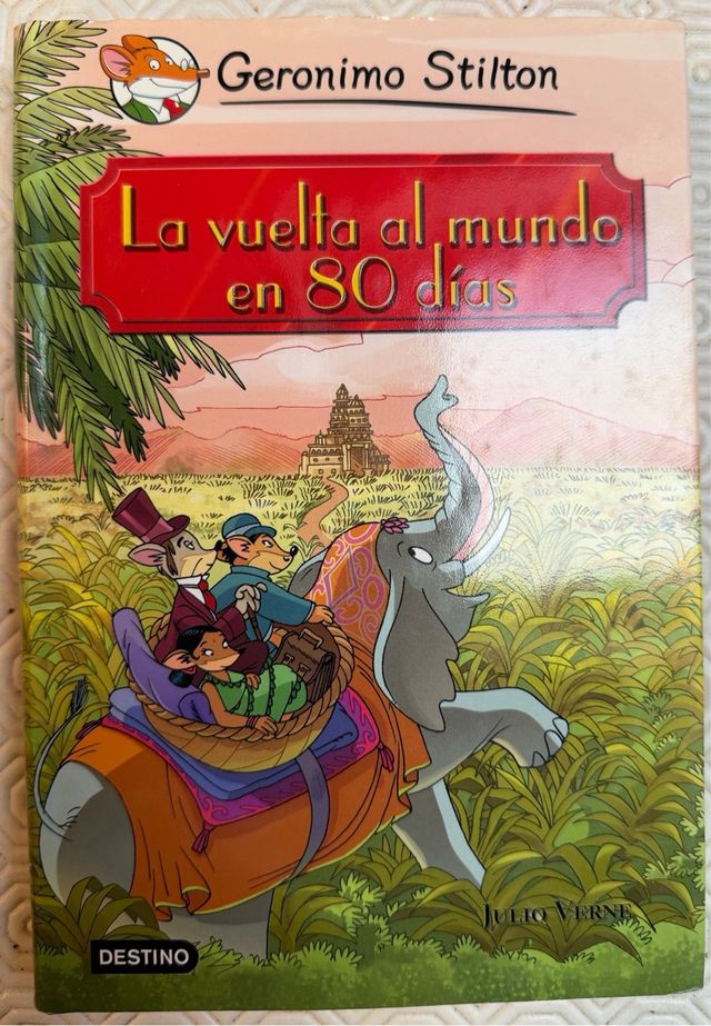 5 Libros Gerónimo Stilton + regalo