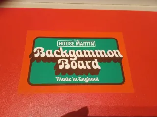 Backgammon House Martin Juego de Mesa