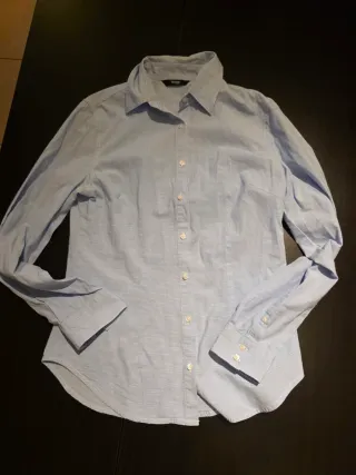 Camisa azul claro talla 40 (M)