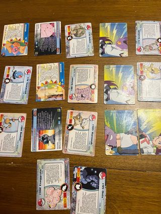 Carte Pokemon Topps - Lotti misti