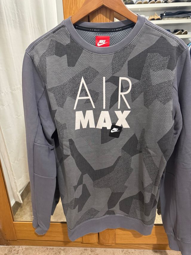 Sudadera Nike Air Max Gris Multicolor