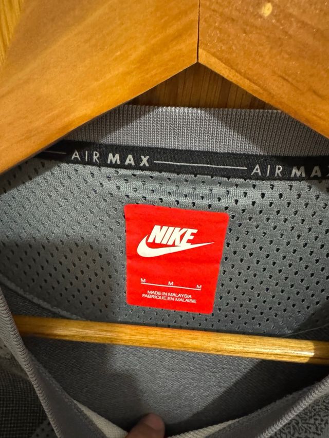 Sudadera Nike Air Max Gris Multicolor