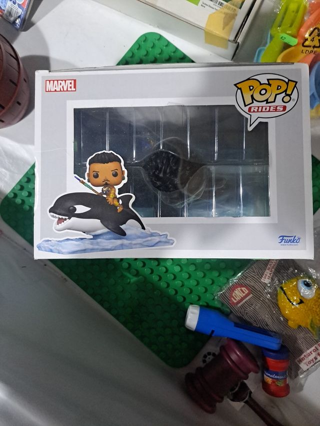 Funko Pop! Namor con Orca - Black Panther