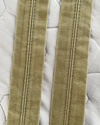 D&G Cintura Vintage Pelle Canvas Unisex 120 cm