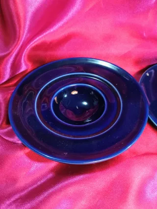 Set 2 Tazzine con Piattini