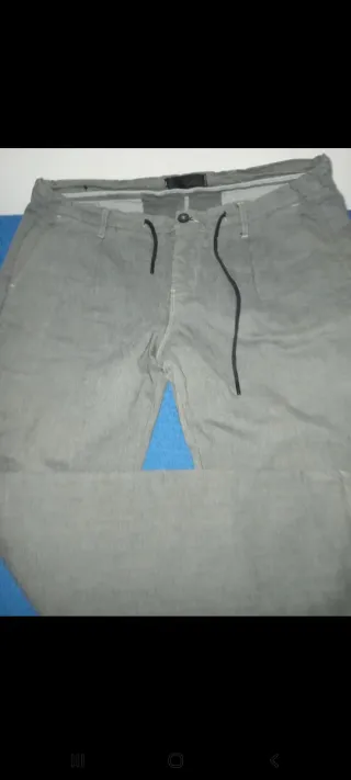 Pantaloni uomo grigi