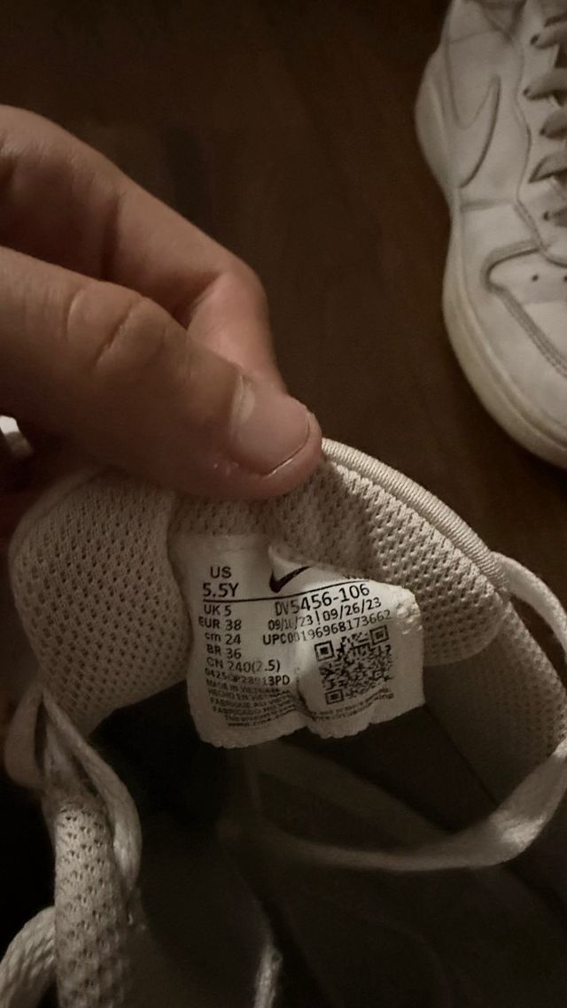 Zapatillas Nike Blancas Talla 38