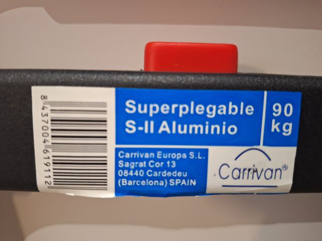 Carretilla Plegable Carrivan S-II Aluminio 90kg