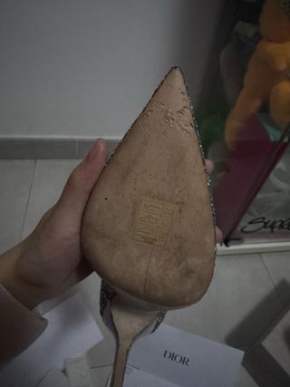 Jimmy Choo Zapatos de Salón Plateados Brillantes