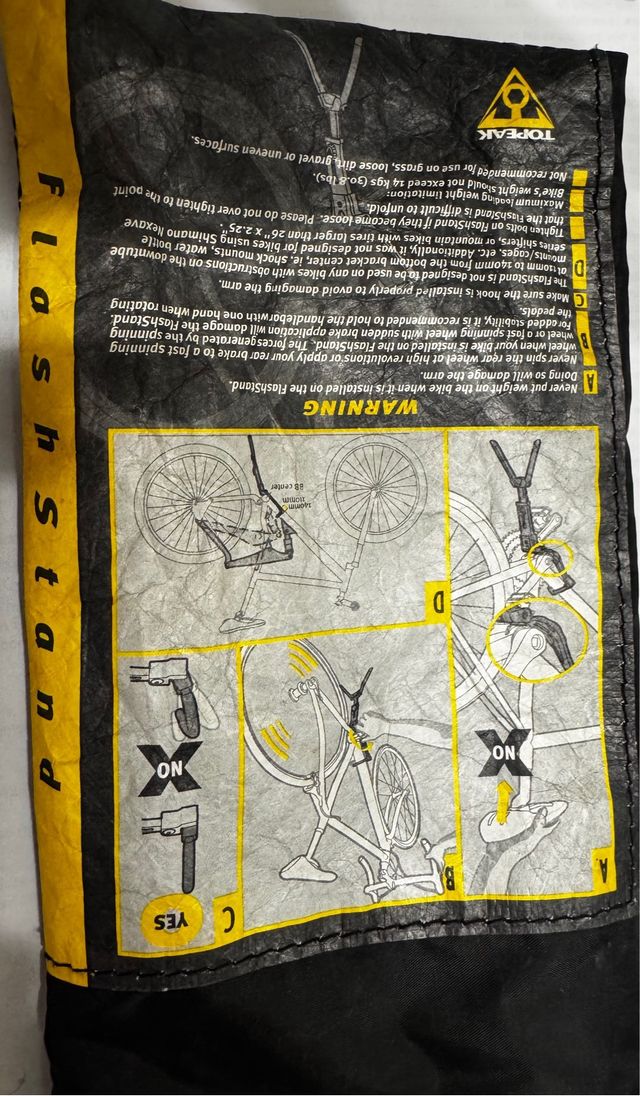 Caballete Topeak Flashstand Bicicleta