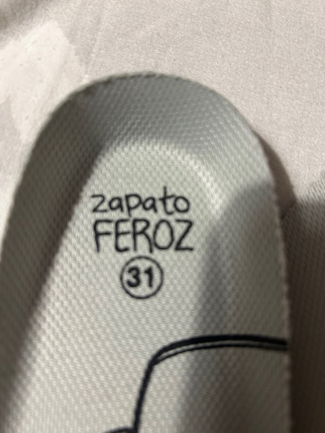 Plantillas ZAPATO FEROZ Talla 31