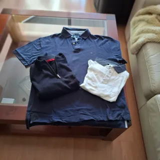 Lote 3 polos Tommy Hilfiger